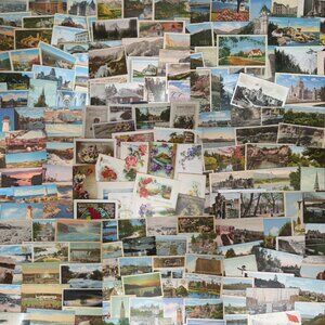 🌎 200 Vintage Postcards | Canada, USA & Int'l | Totally Random Mystery Bundle